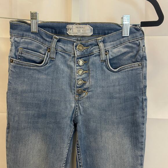 Free People Jeans - Womens Size 26 - Blue - Picture 4 of 6